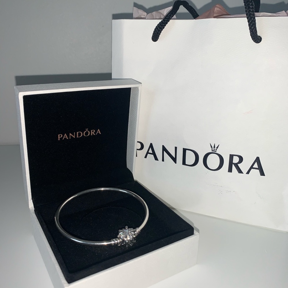 Pandora Snowflake Clasp Bracelet
